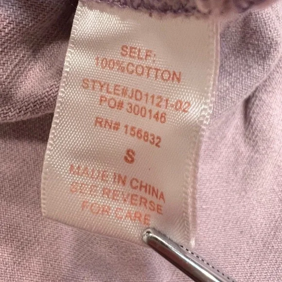 So Me Denim Strapless Tiered Ruffle Mini Dress Sz Small Smocked Mauve Pink - Picture 5 of 10